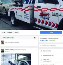 Follow Schmers Towing on Facebook
